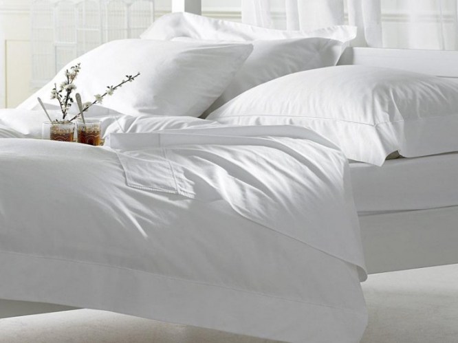 Cearceaf pat 200-220 bumbac alb